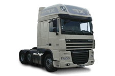 Van Hire Cornwall - 44 Tonne Sleeper Truck - Truck hire Cornwall