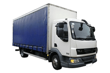 Van Hire Cornwall - 7.5 Tonne Curtain Side Truck - Truck hire Cornwall