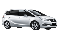 Van Hire Cornwall - Vauxhall Zafira 7-Seater - Minibus hire Cornwall
